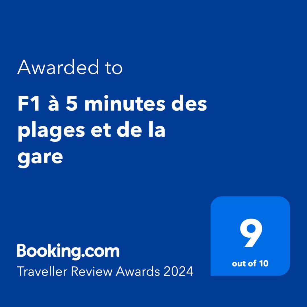 F1 A 5 Minutes Des Plages Et De La Gare Vallauris Zewnętrze zdjęcie